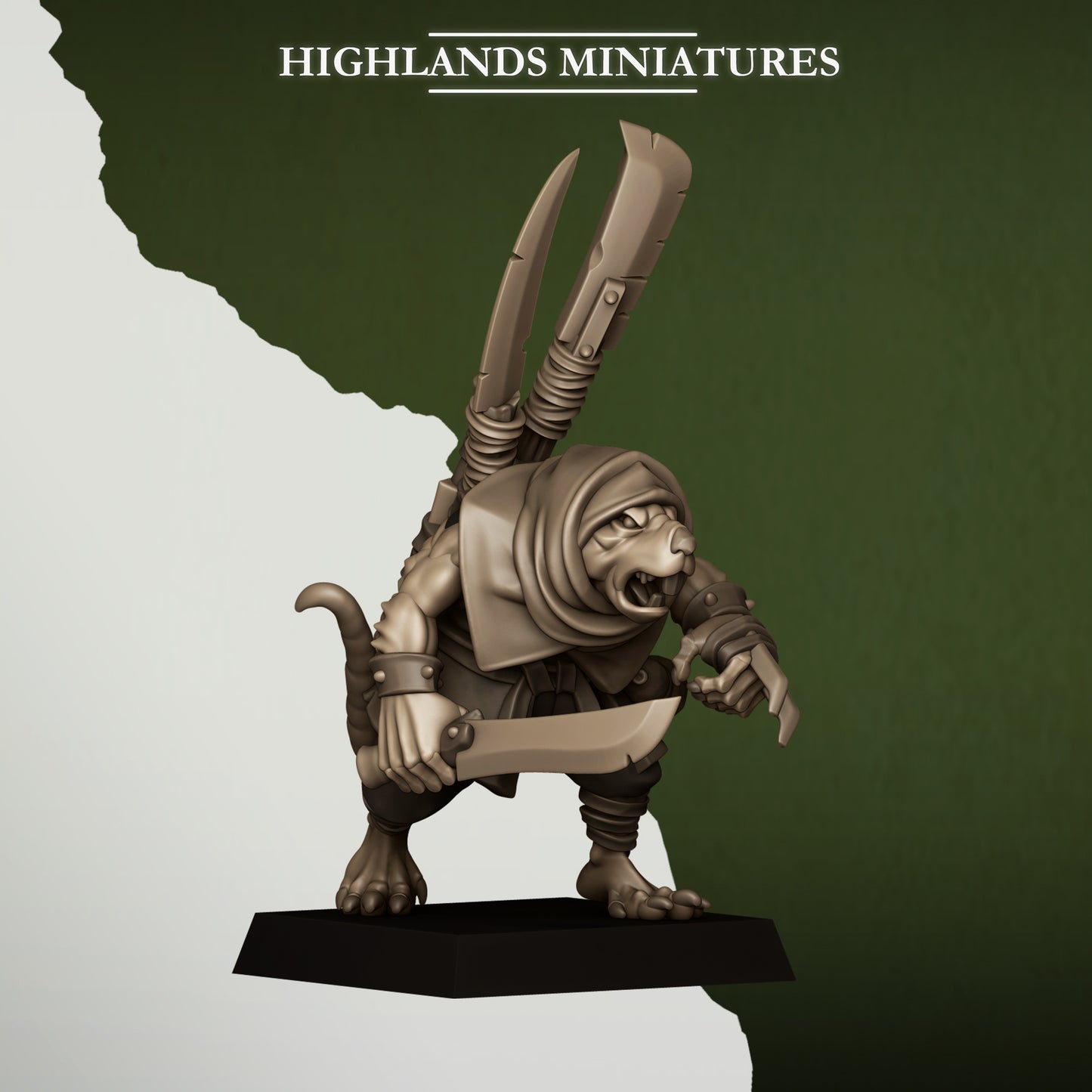 28mm Vermin Smuggler - Sewer Vermin