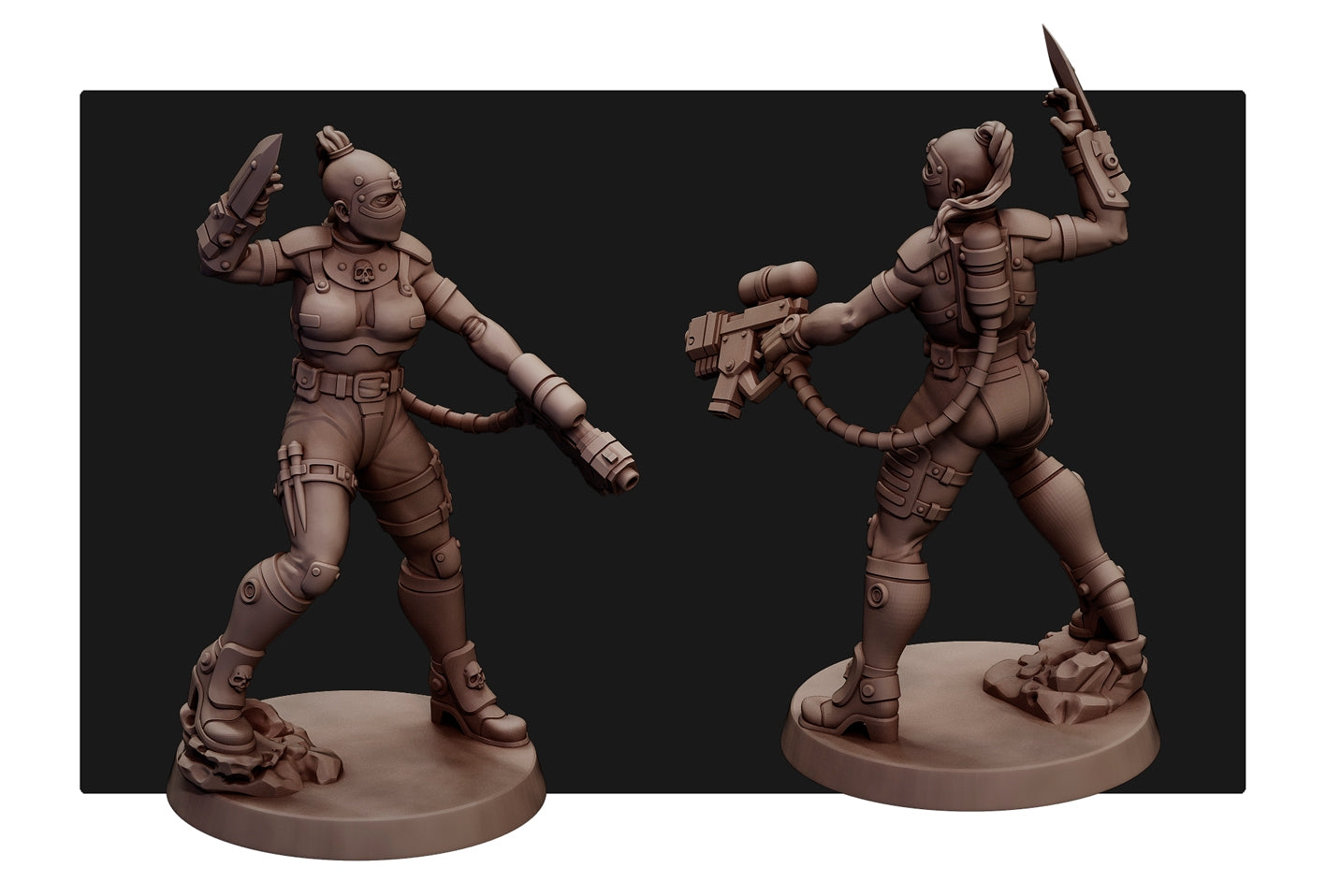 28mm Imperial Shapeshifter Assassin