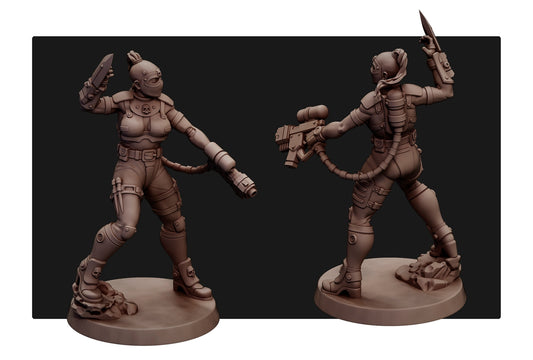 28mm Imperial Shapeshifter Assassin