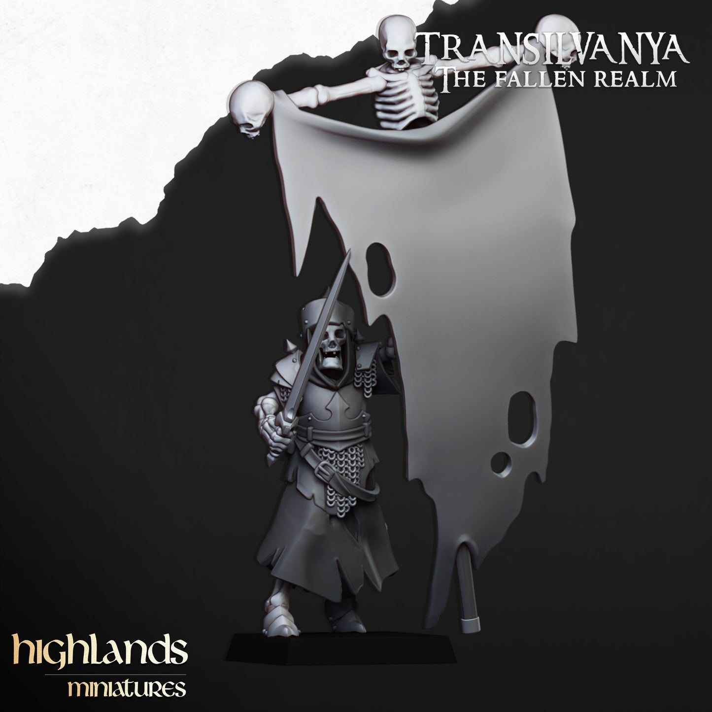 28mm Skeletal Guard with Great Weapons - Transilvanya