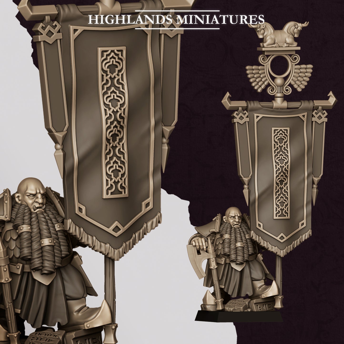 SONS OF MARDUK BATTLE STANDARD BEARER