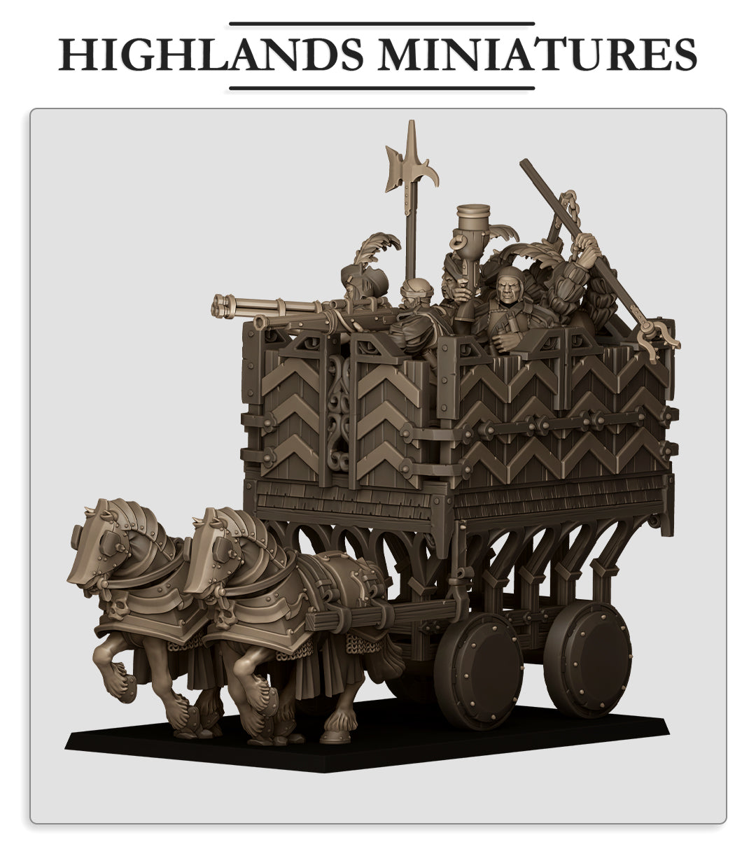 28mm Armored Wagon - Sunland