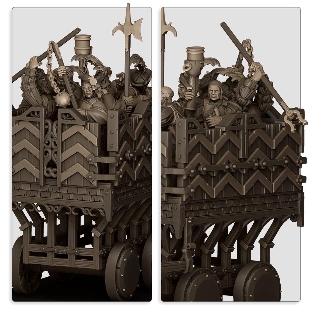 28mm Armored Wagon - Sunland