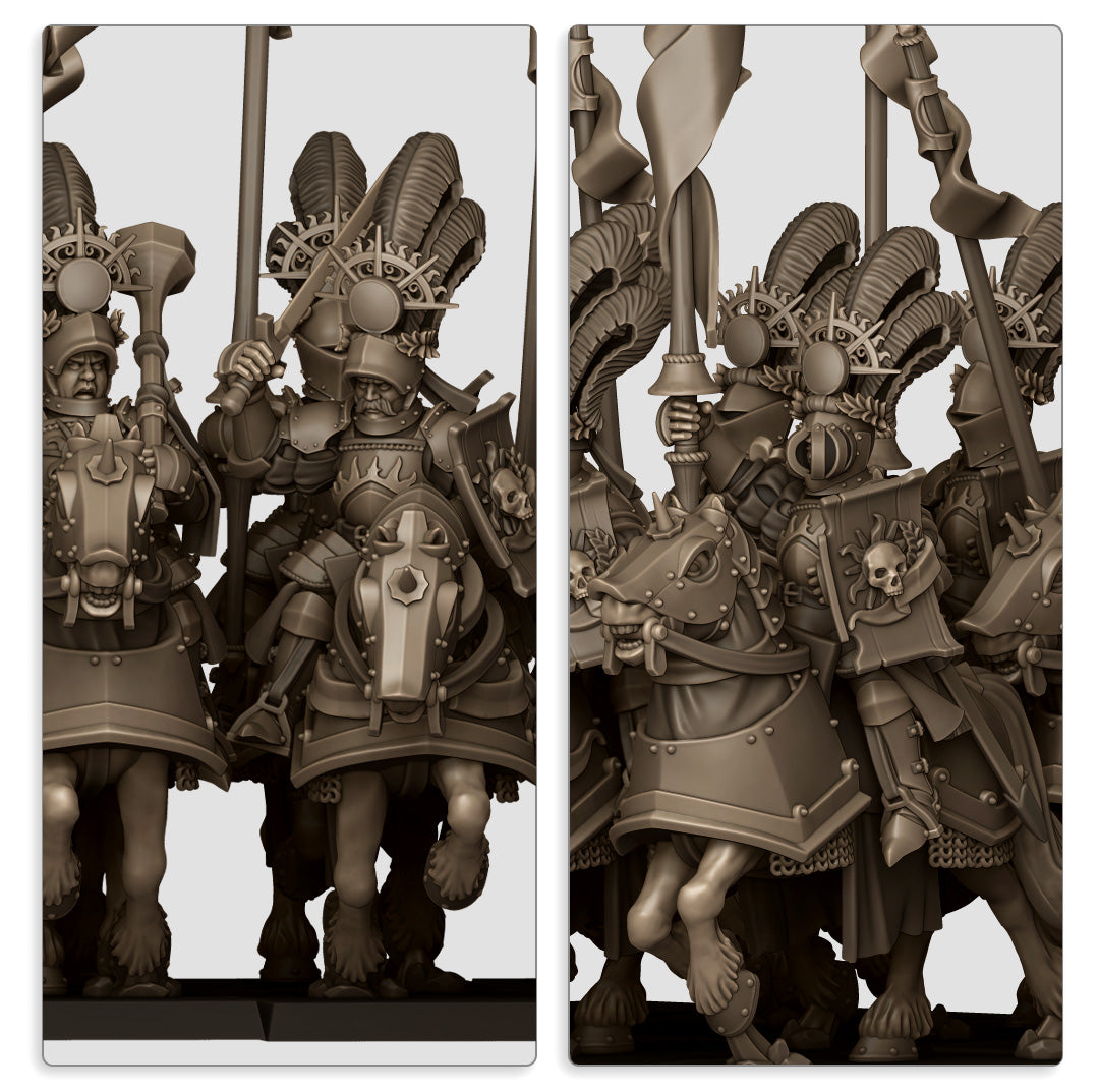 28mm Golden Flames Knights - Sunland