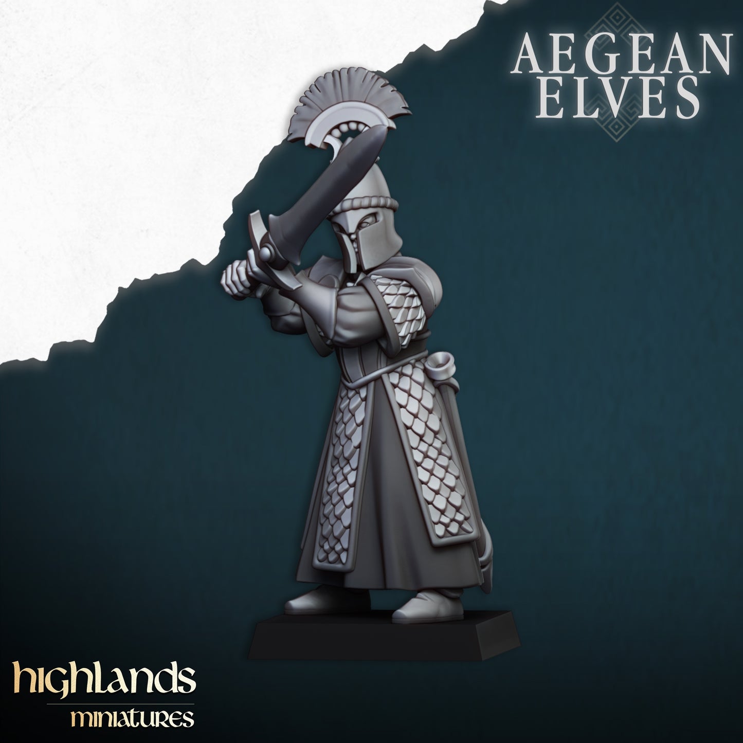 28mm Swords of Messara - Aegean Elves