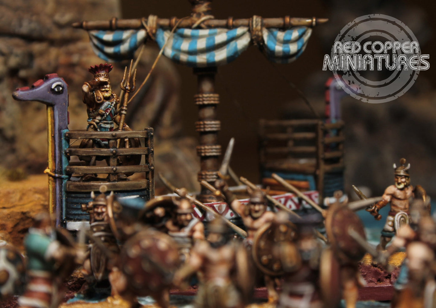 28mm Sea Peoples Skirmishers