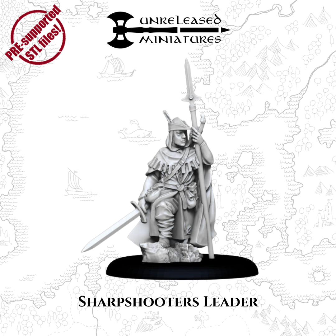 28mm Leader of the Sharpshooters