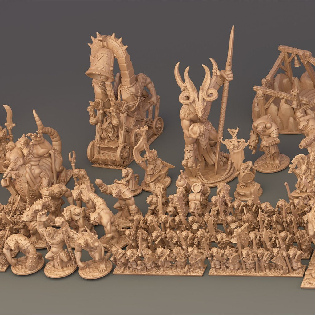 10mm Under Empire Ratmen Starter Army