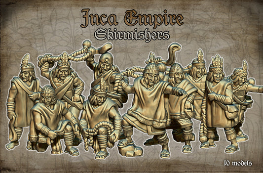 28mm Inca Empire Skirmishers