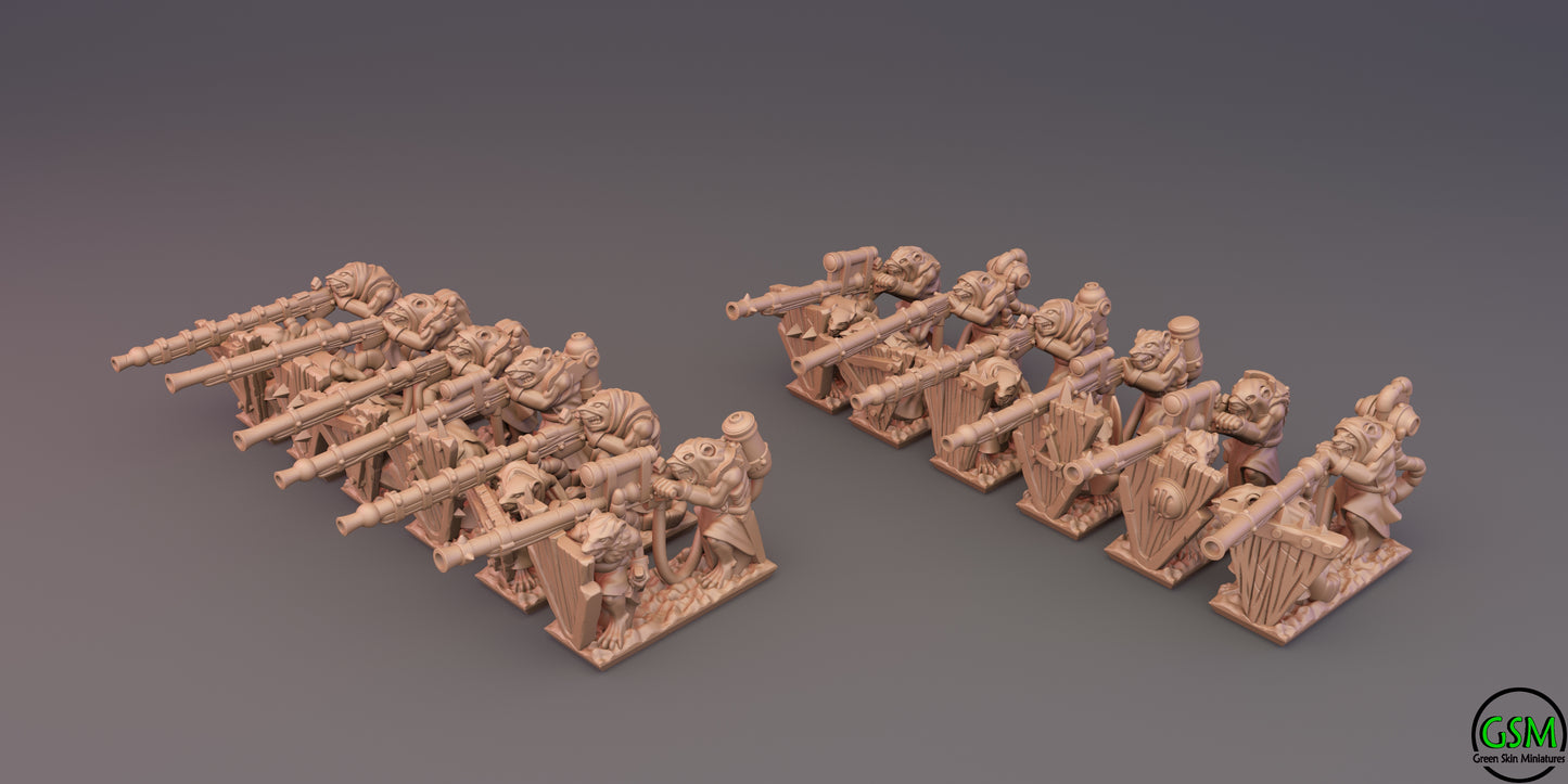 Under Empire Ratmen - 10mm Sniper Regiment