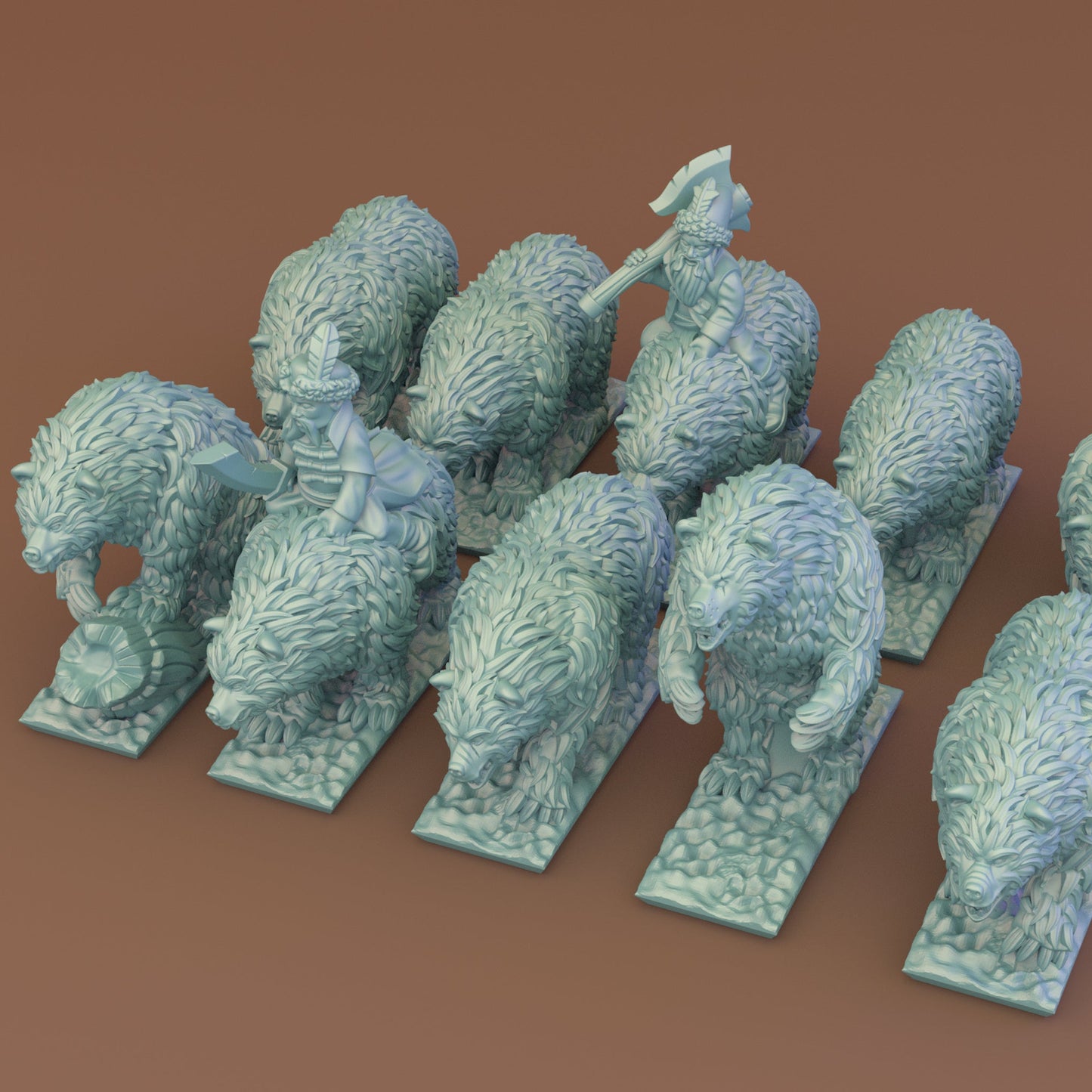 Kislev - 10mm Bear Regiment