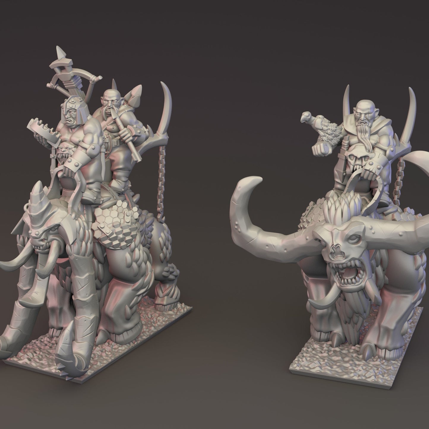 10mm Ogre Tribes - Stonehorn\Thundertusk