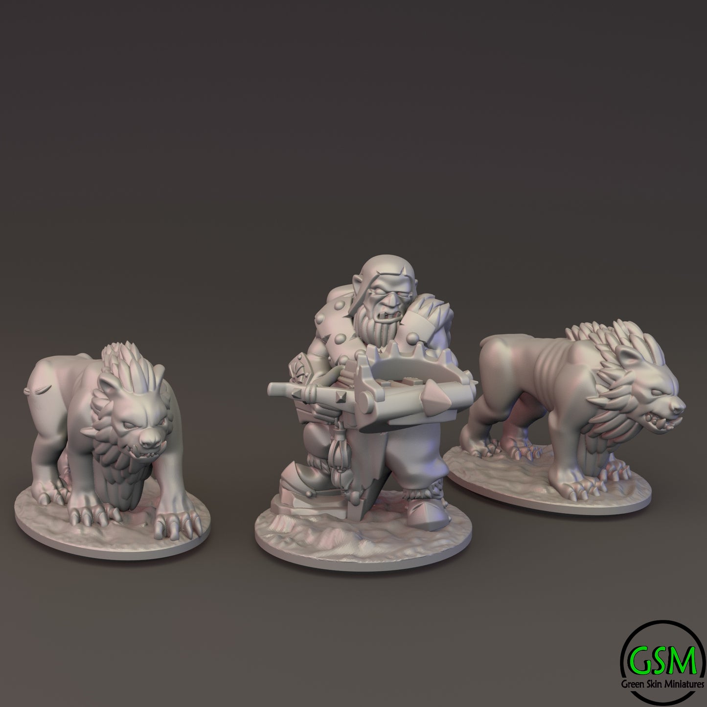 10mm Ogre Tribes - Hunter