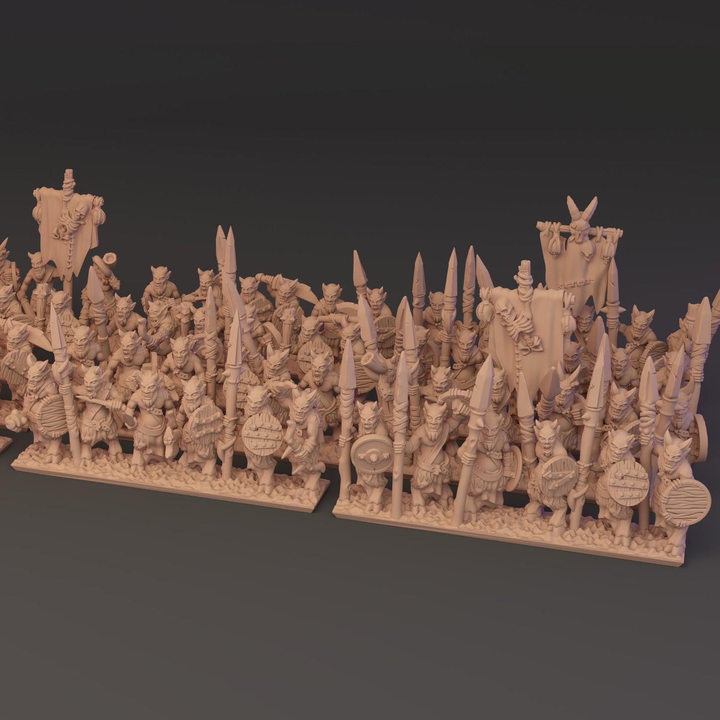Beast Herd - 10mm Light Infantry Regiment