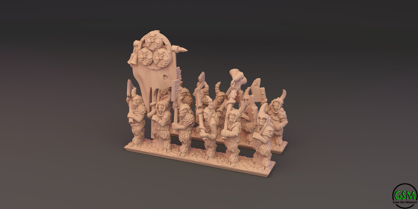 Beast Herd - 10mm Pestigor Regiment