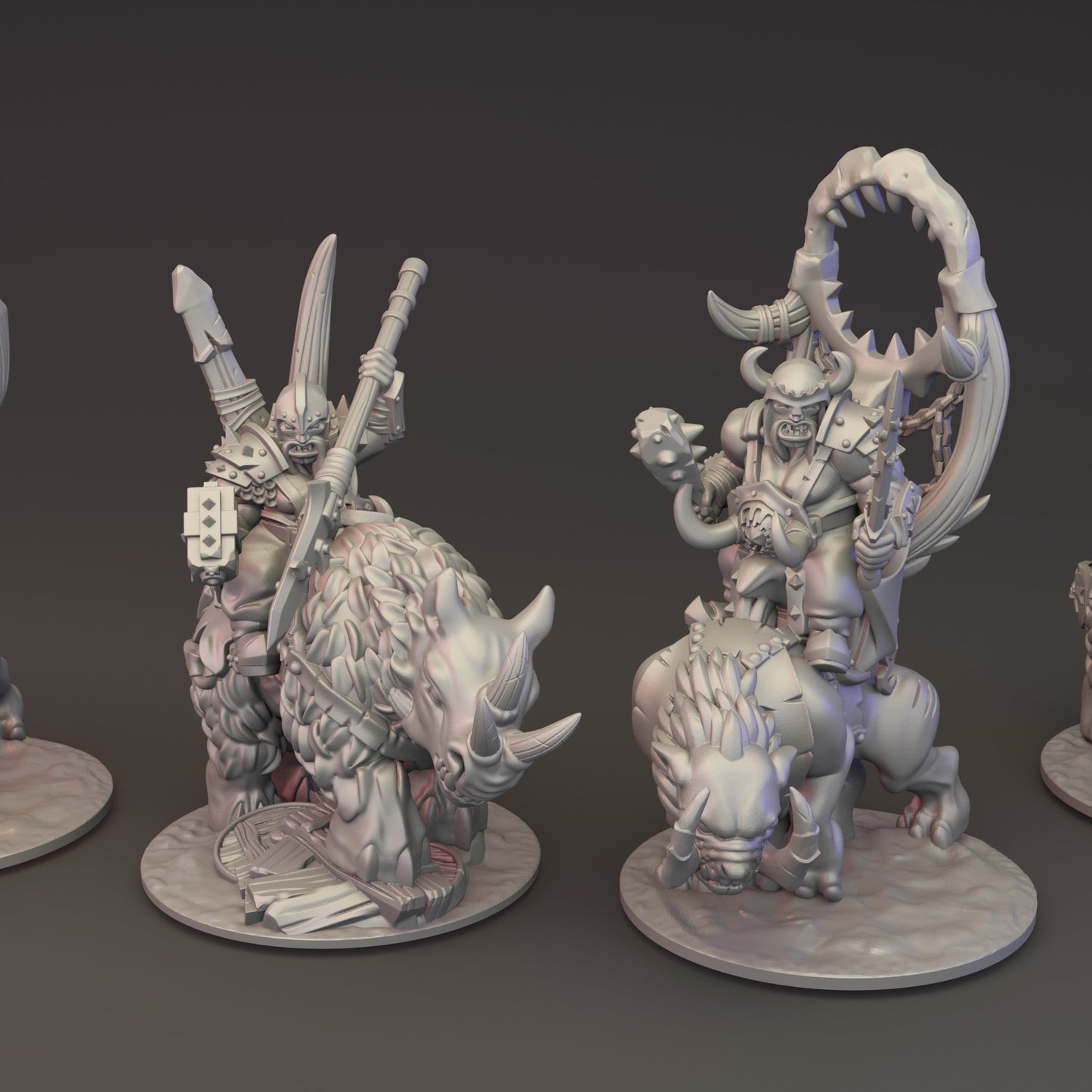 Ogre Tribes - Mounted Heroes