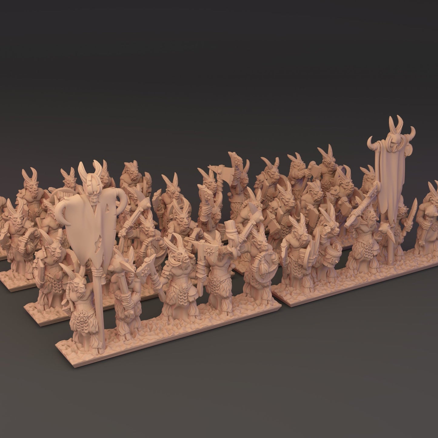 Beast Herd - 10mm Gor Regiment