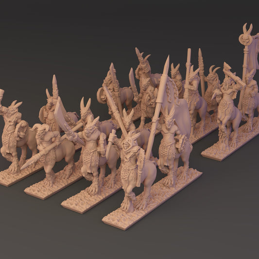 Beast Herd - 10mm Centigor Regiment