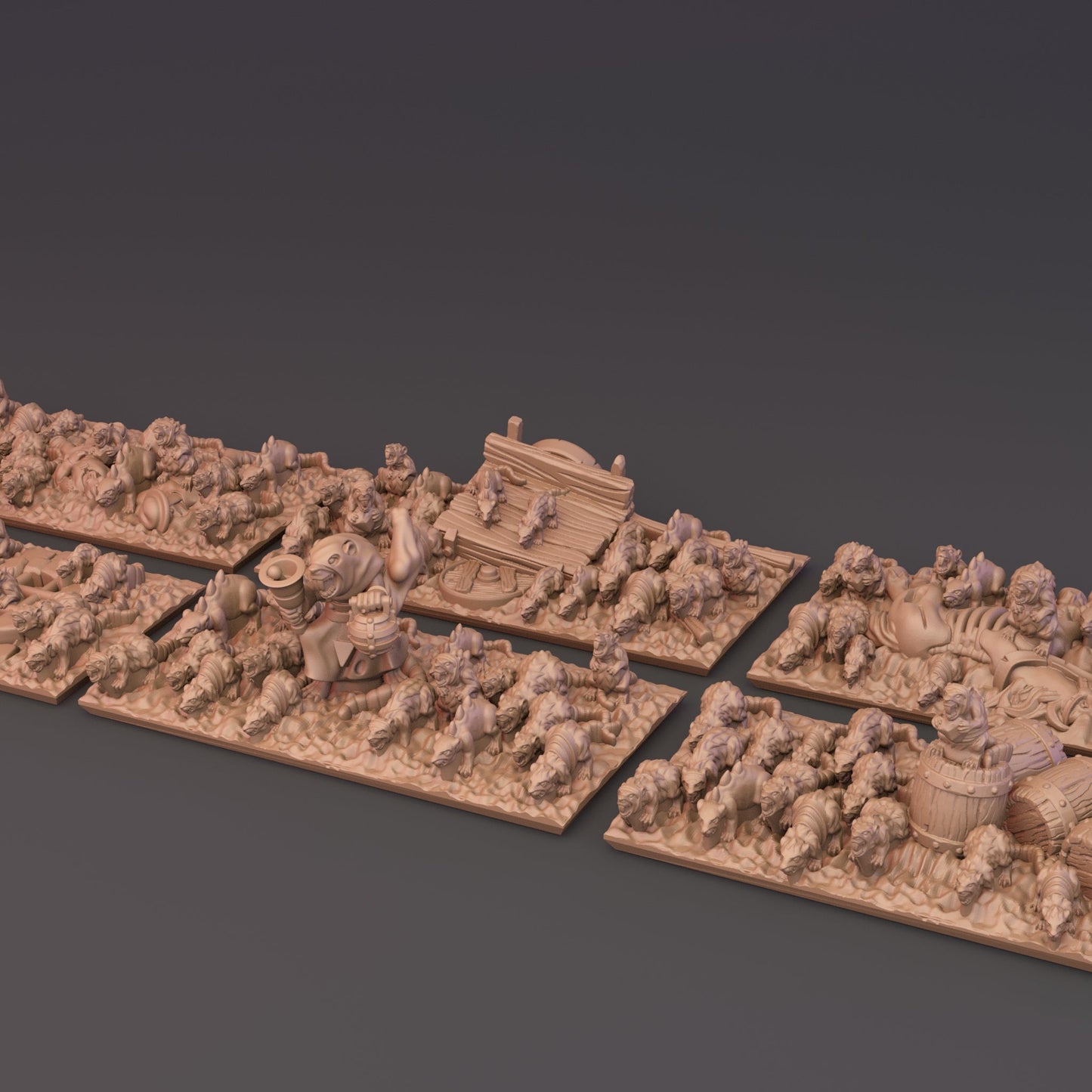 Under Empire Ratmen - 10mm Rat Swarms