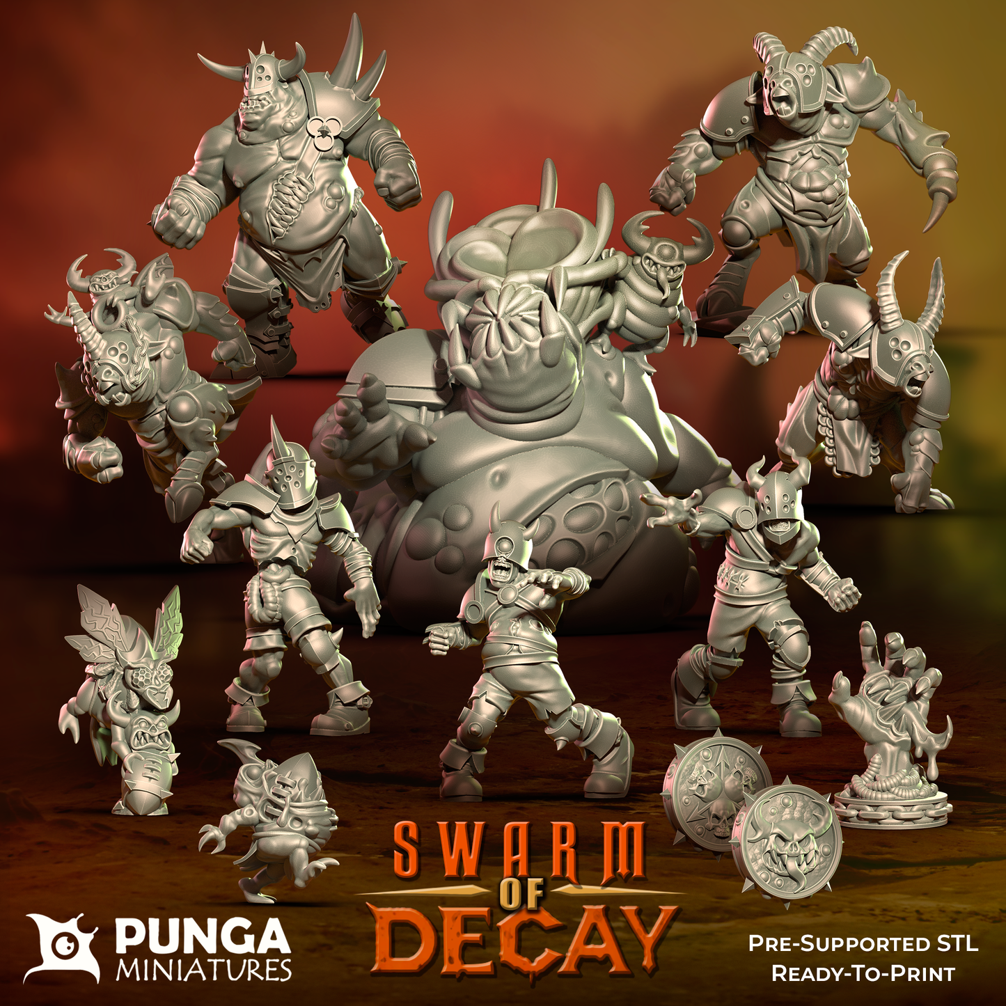 28mm Swarm of Decay Team
