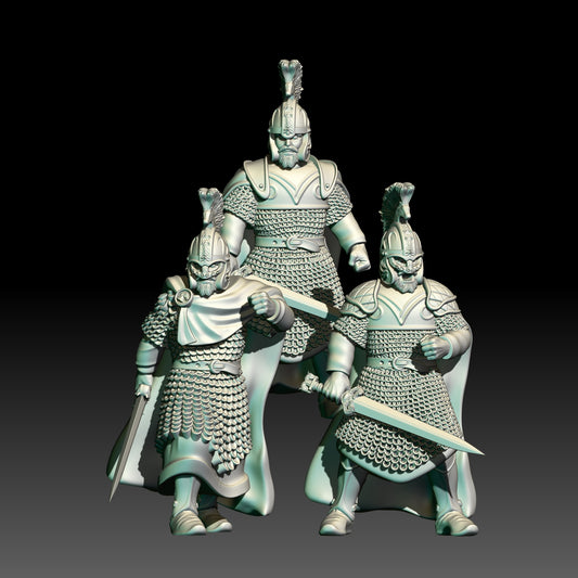 28mm Horselord Guard with Swords