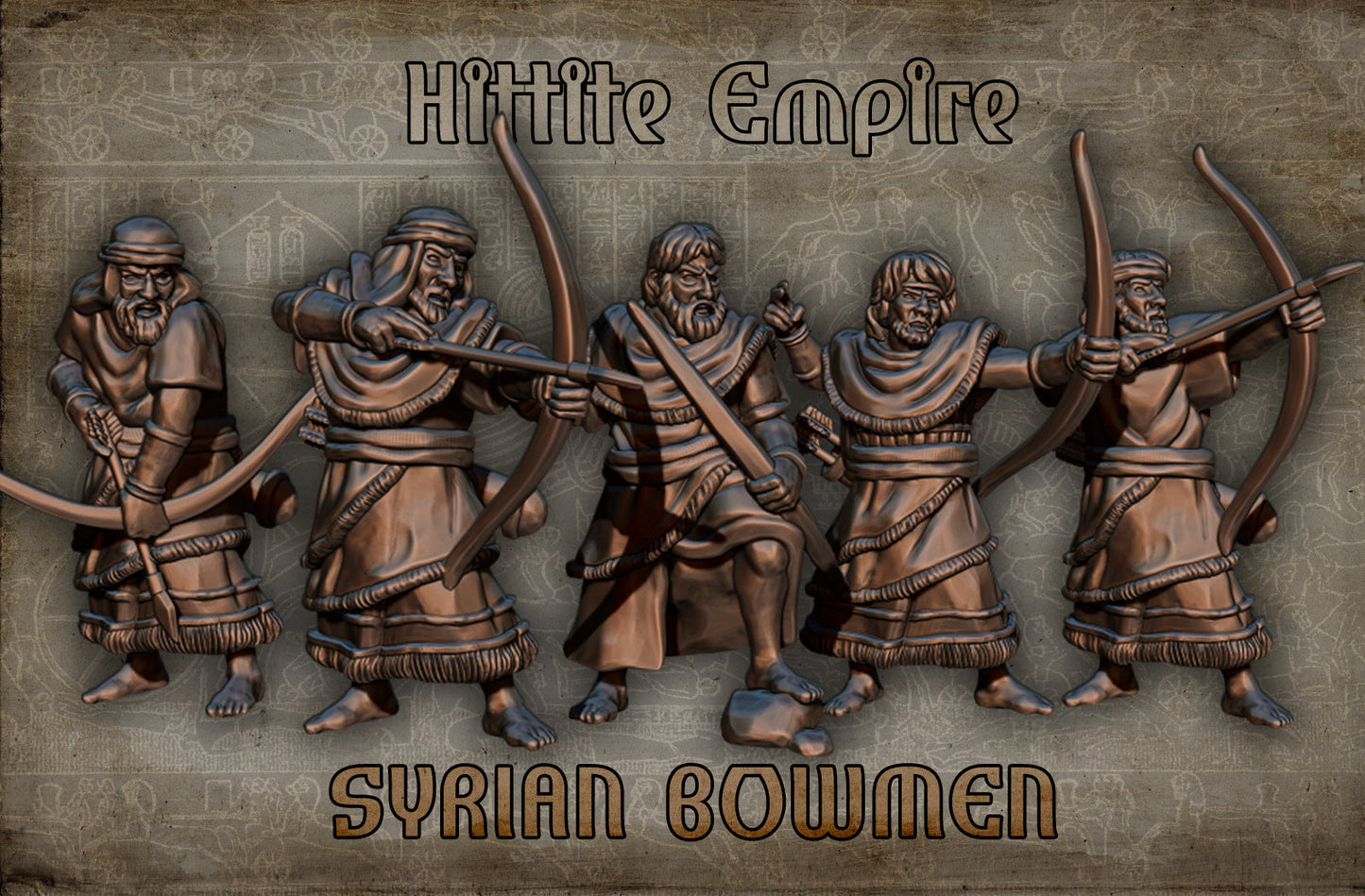 28mm Syrian Bowmen