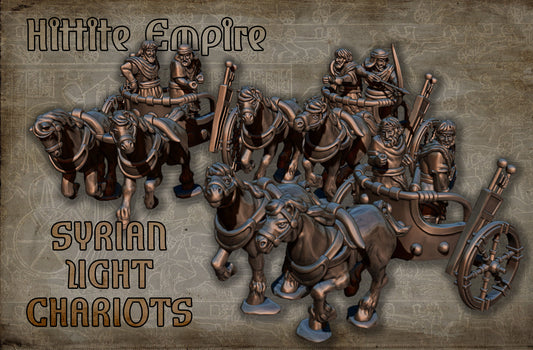 28mm Syrian Light Chariots