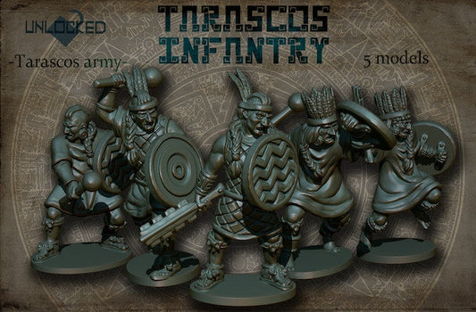 28mm Tarascos Warriors