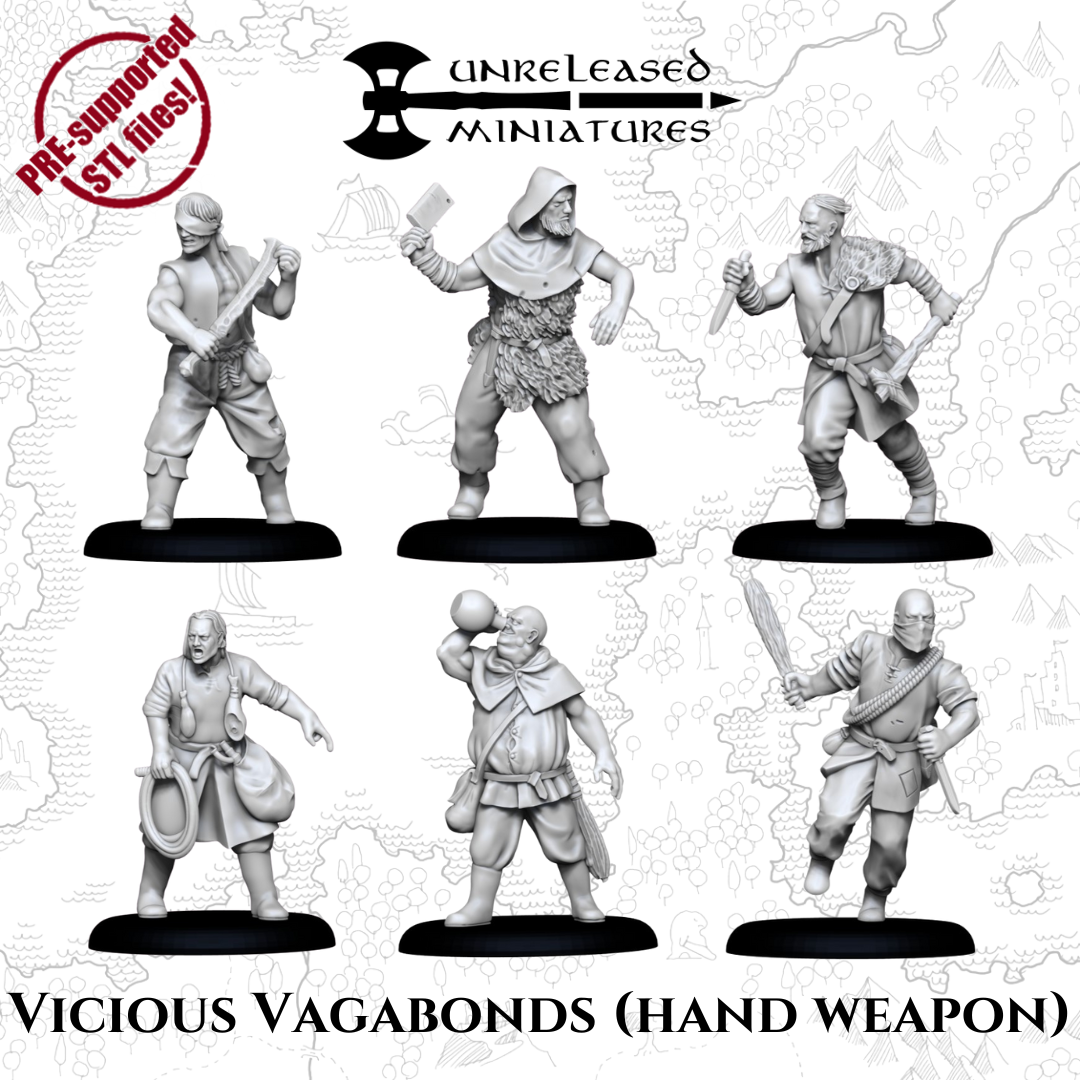 28mm Vicious Vagabonds