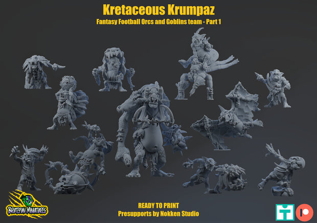 28mm Kretacious Krumpaz Part 1