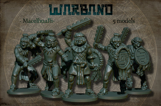 15mm Macelhualli Warband