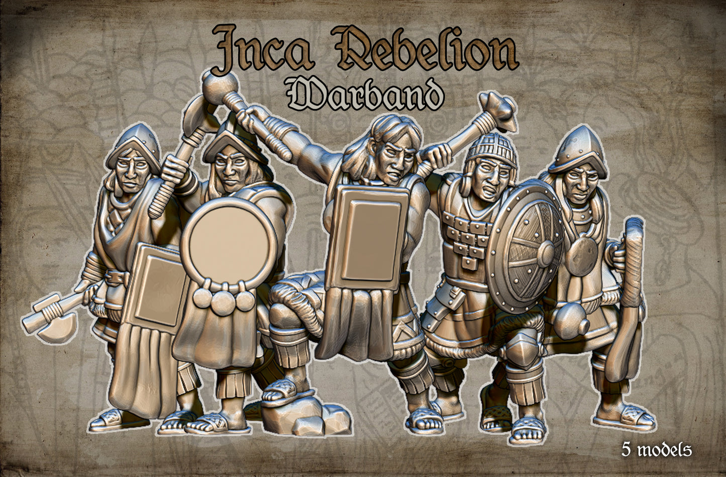 28mm Inca Rebellion Warband
