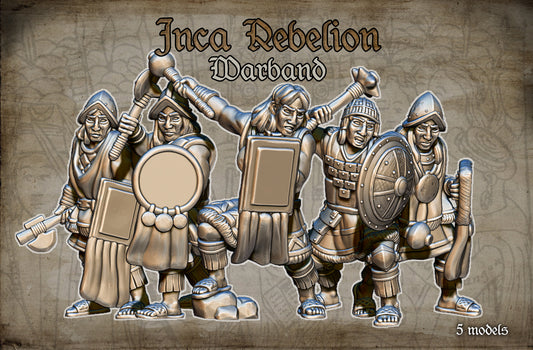 28mm Inca Rebellion Warband