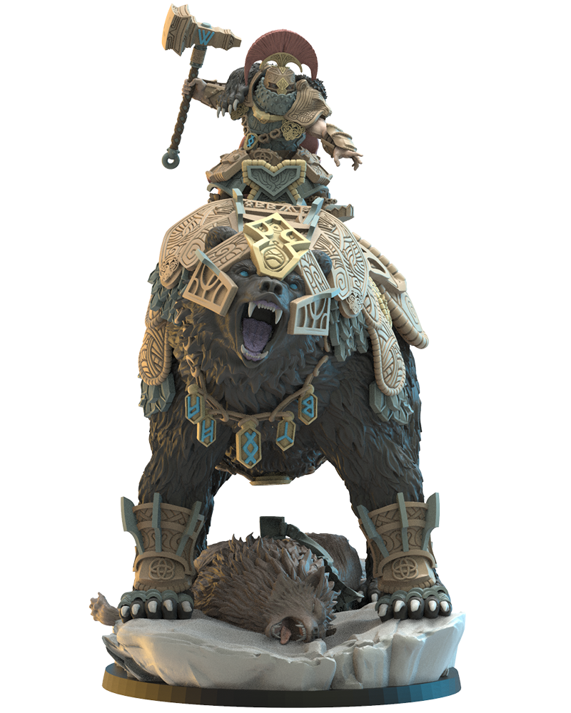 28mm Bofarr, Bjørn Commander