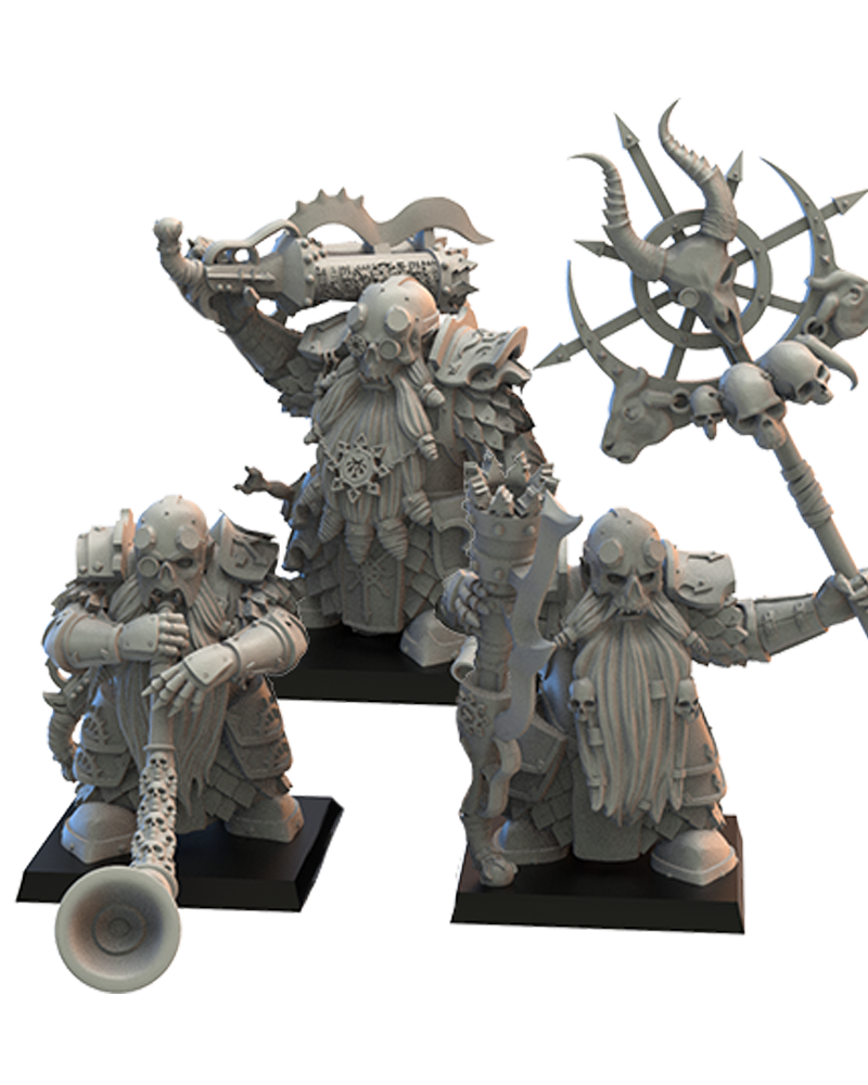 28mm Death Guard Command