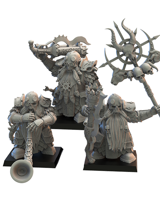 28mm Death Guard Command
