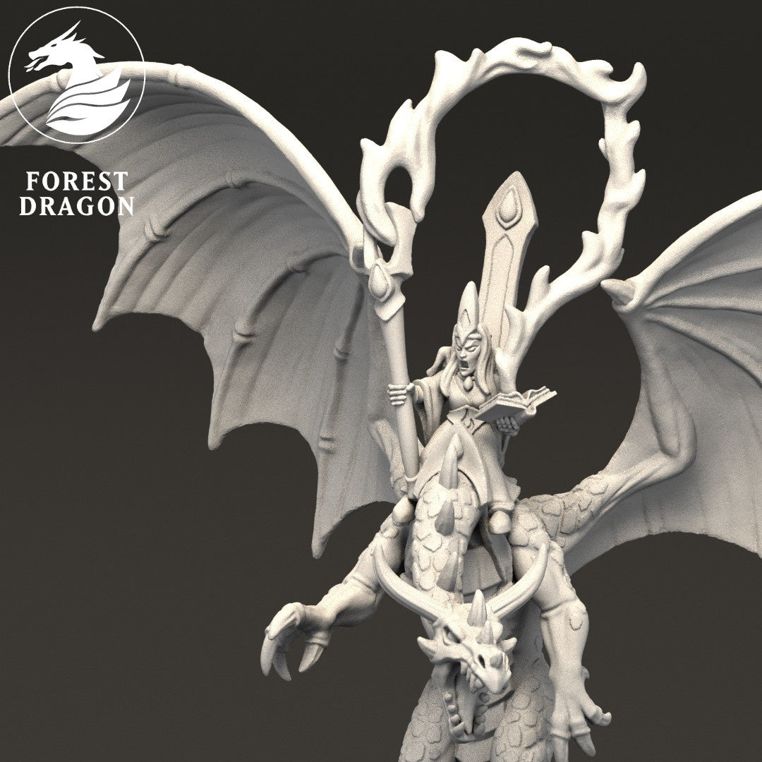 Aurethil Court - 10mm Lord on Dragon