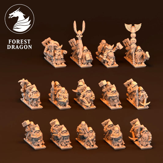 Dwarven Lords - 10mm Ranger Regiment