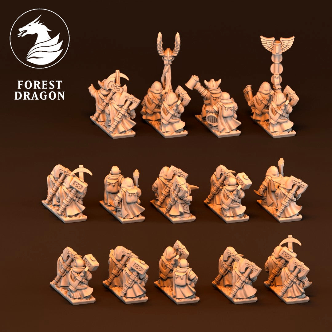 Dwarven Lords - 10mm Ranger Regiment