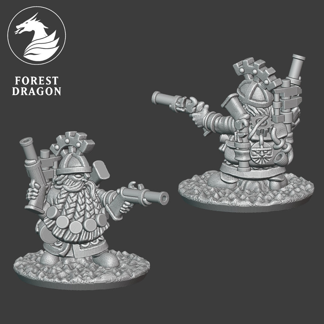 Dwarven Lords - 10mm Engineer Hero