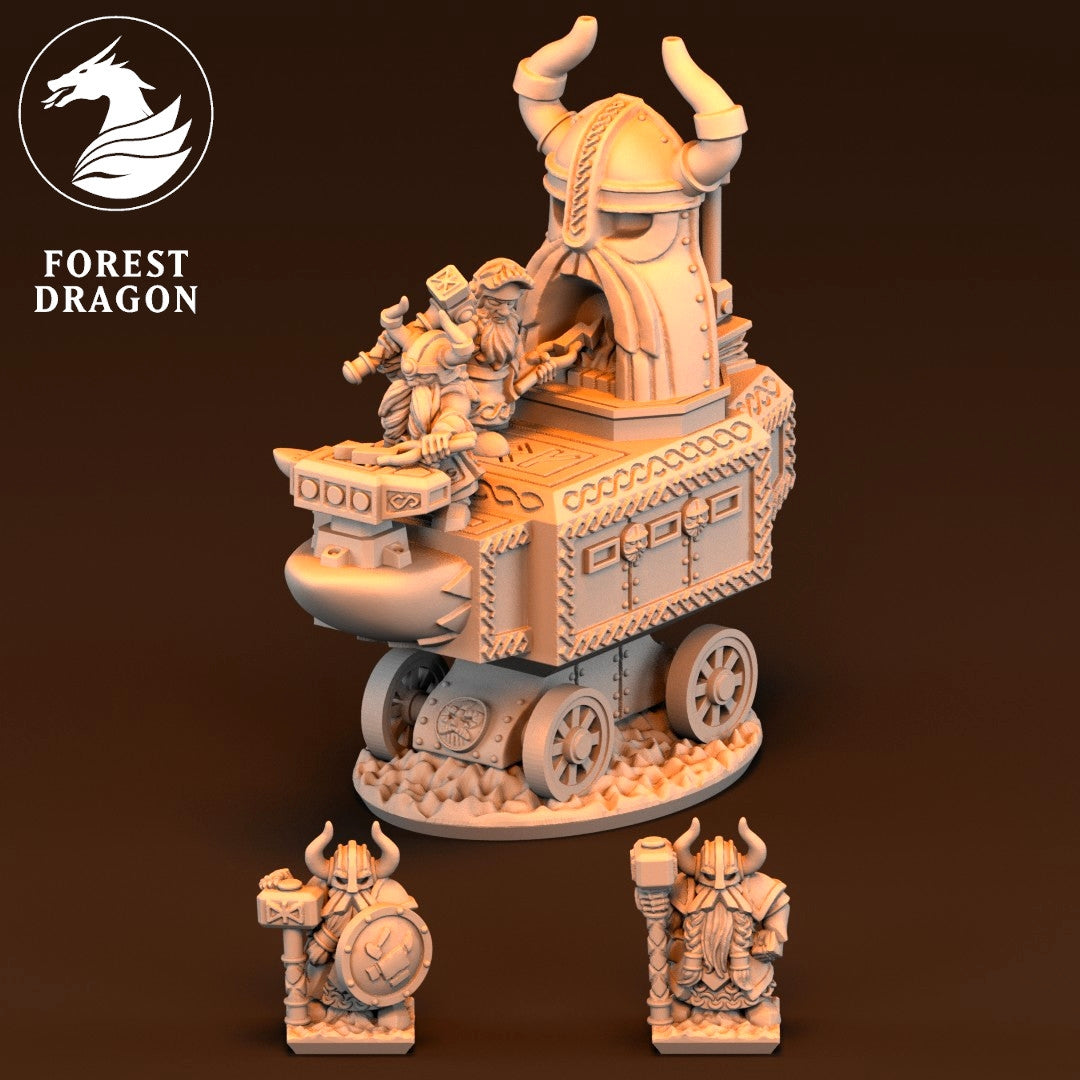 Dwarven Lords - 10mm Great Anvil