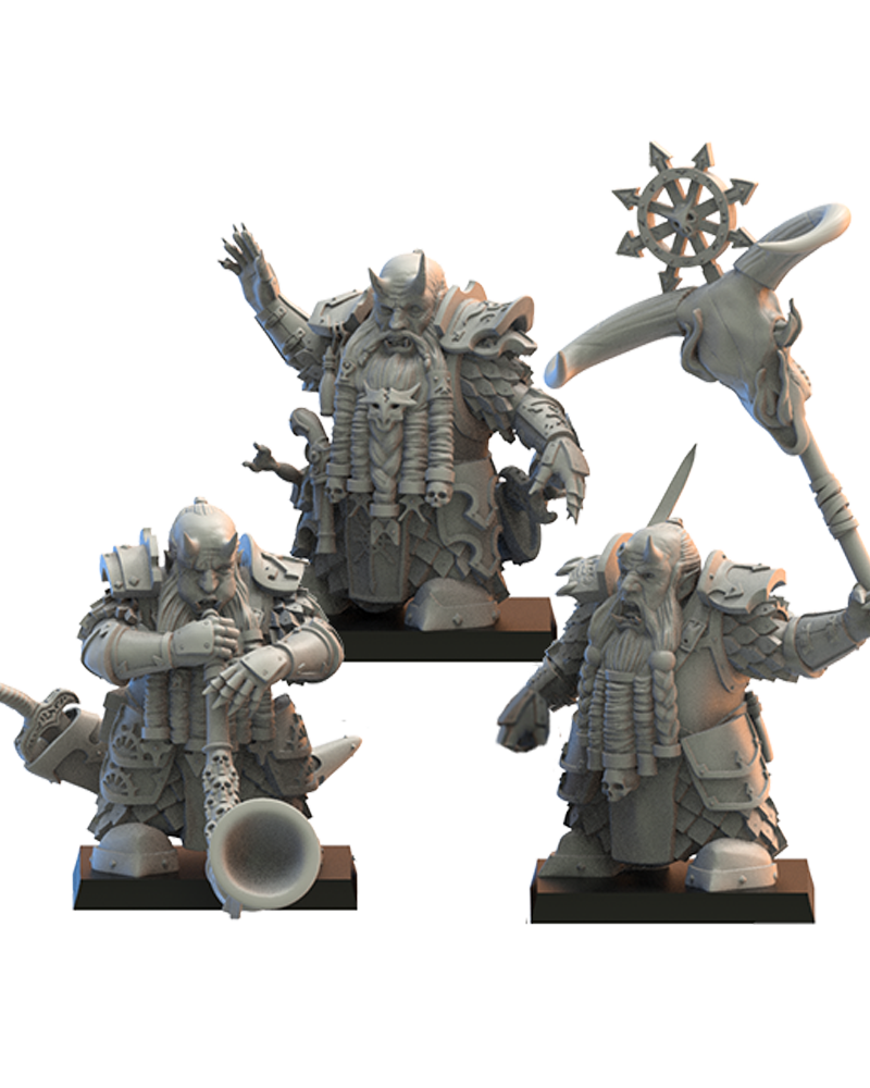 28mm Elite Guard Command