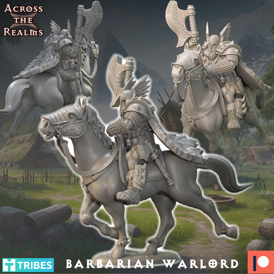 28mm Barbarian Warlord