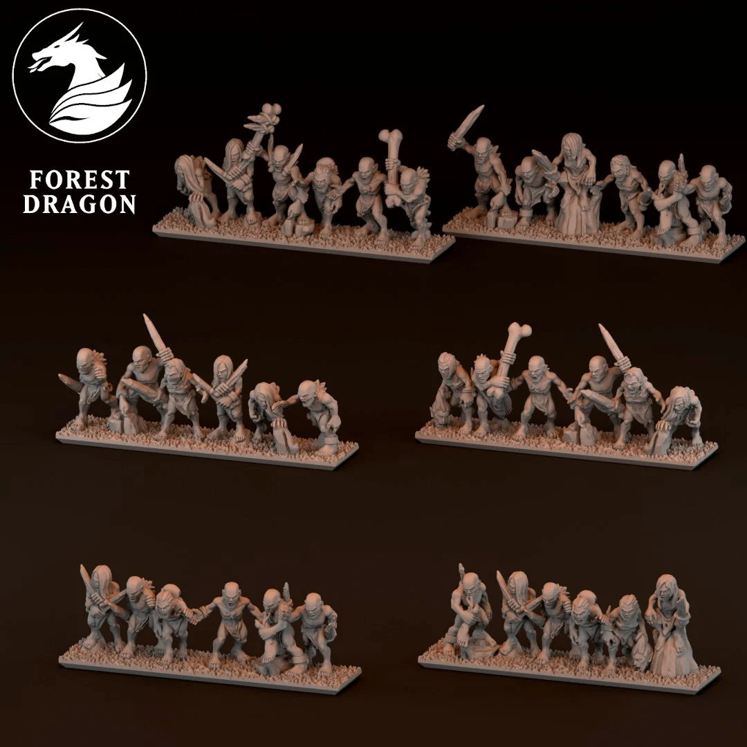 Vampire Lords - 10mm Ghoul Regiment