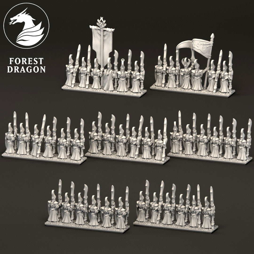 Aurethil Court - 10mm Glaive Infantry