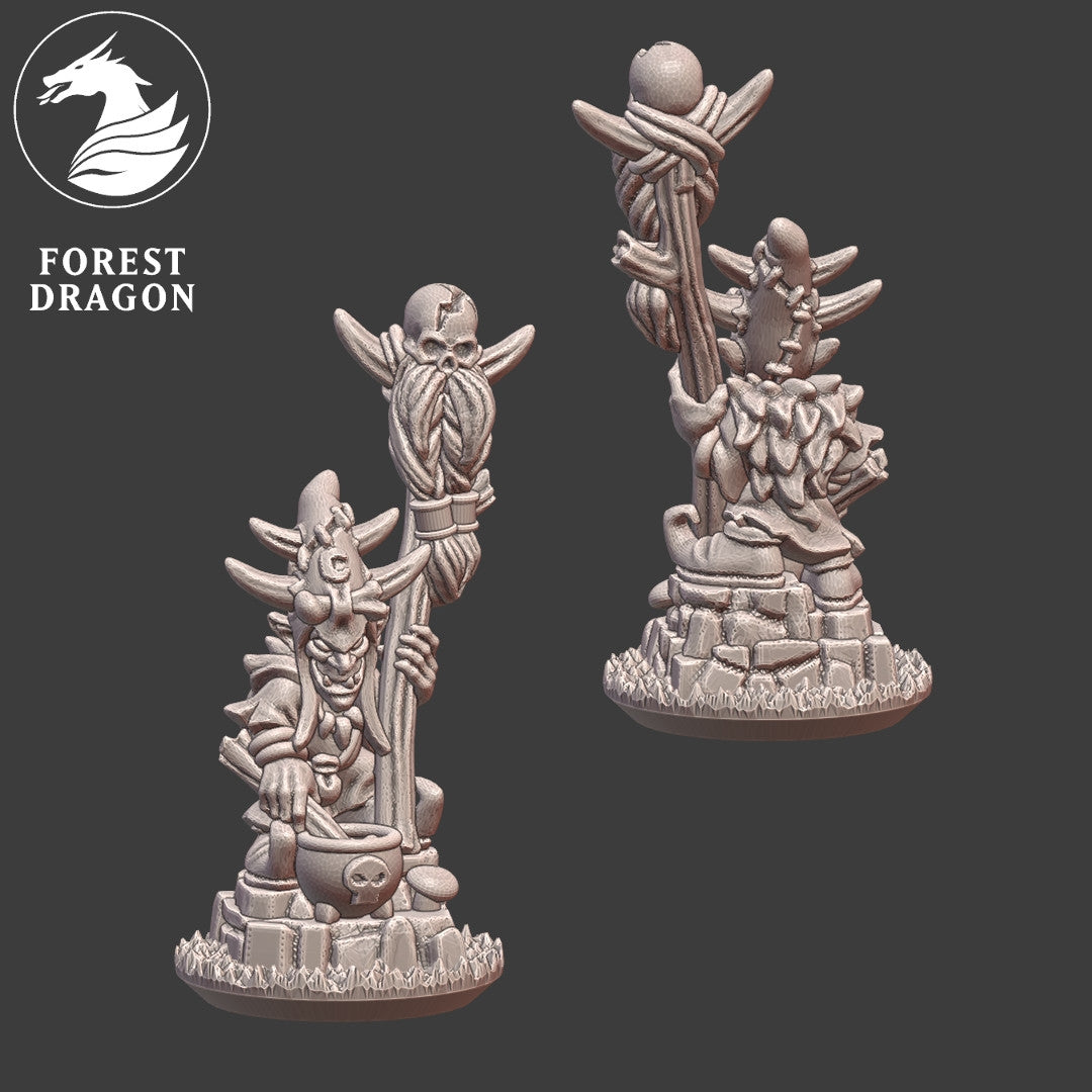 Orcs & Goblins - 10mm Goblin Shaman