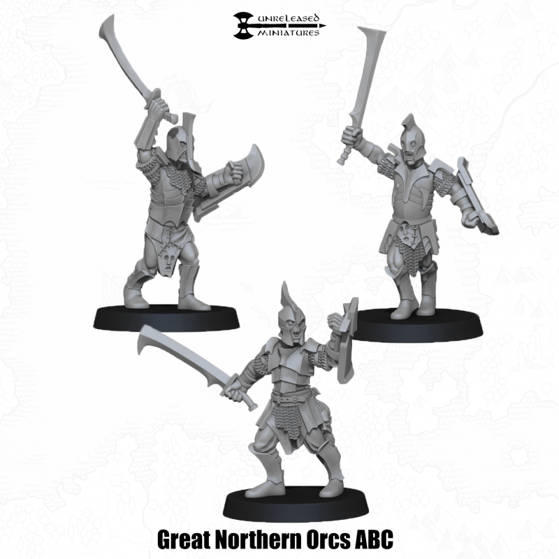 28mm Great Northern Orcs ABC