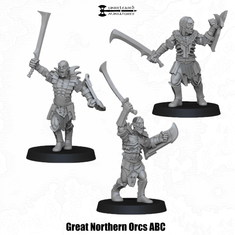 28mm Great Northern Orcs ABC