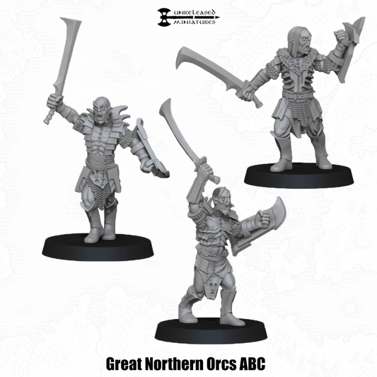 28mm Great Northern Orcs ABC