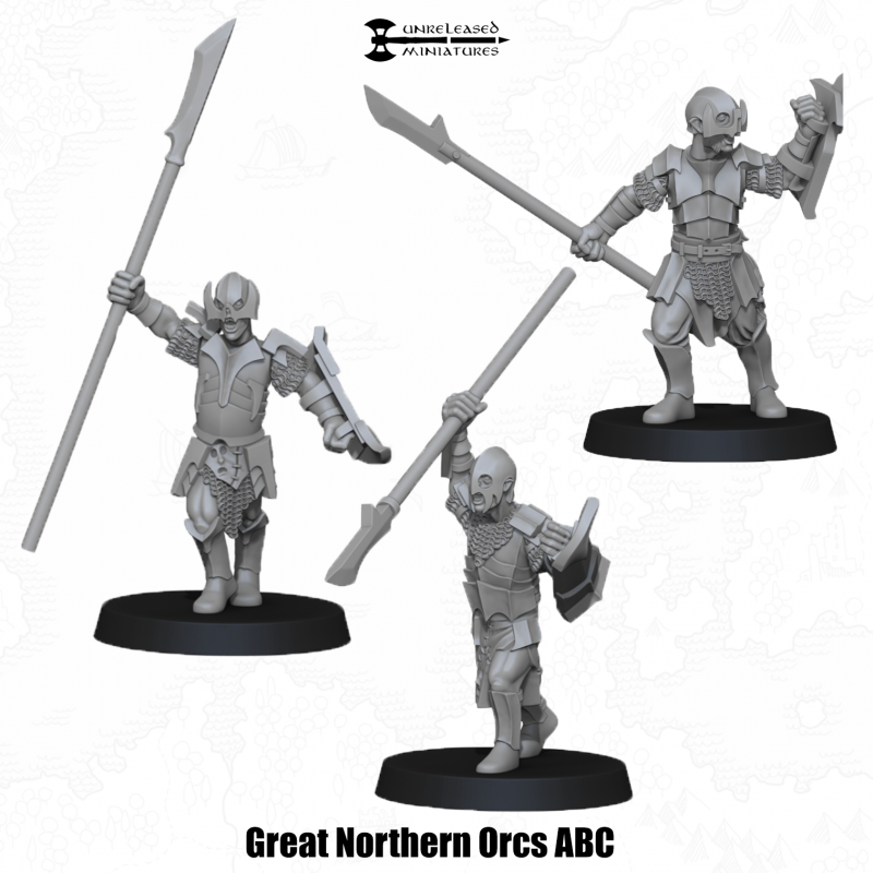28mm Great Northern Orcs ABC